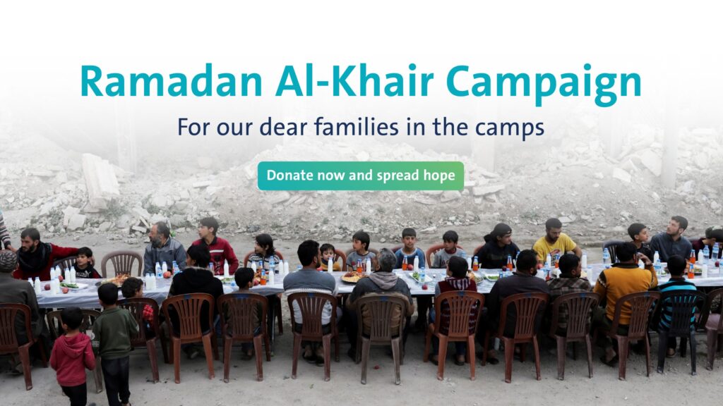 Iftar meals for Fasting Families in Syrian Camps